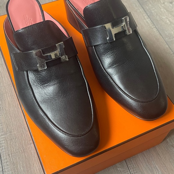 Hermes Paradis Shoes Mules 41 - Picture 6 of 12